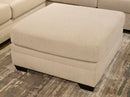 Mandi Point - Oversized Accent Ottoman - Marble