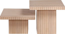 Spencer - Oak Veneer 2 Piece Coffee Table