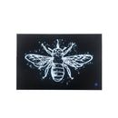 Talisha - Wall Art With LED - Smoky Glass & Faux Crystal