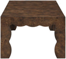 Vassa - Burl Veneer Coffee Table