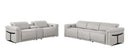 1126 - 6-Piece Modular Power Reclining Sofa And Console Loveseat Set In With 5 Power Recliners & Power Headrests