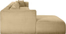 Shaggy - 6 Piece Modular Sectional With Chaise