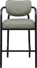 Serava - Vegan Leather Upholstered Bar Stool