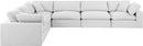 Comfy - 6 Piece Linen Modular Corner Sectional