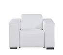 1208 - Leather Power Reclining Chair With Power Headrest