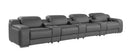1116 - 7-Piece Modular Power Reclining Sofa In With 4 Power Recliners & Power Headrests