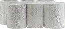 Dimple - 6 Piece Modular Coffee Table - Terazzo Finish