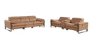 1246 - Modular Power Triple Reclining Sofa And Console Loveseat Set With Power Headrests