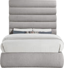 Adam - Boucle Fabric Bed With 70.5" Headboard