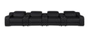 1116 - 7-Piece Modular Power Reclining Sofa In With 4 Power Recliners & Power Headrests