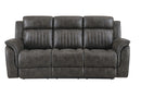U8517 - Reclining Sofa / Console Reclining Loveseat - Gray