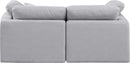 Indulge - Linen 2 Seat Modular Sofa