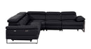 1246 - 5-Piece L-Shaped Modular Power Reclining Sectional With Power Headrests