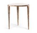 Gild - Aluminum Base And Genuine Marble Top Table