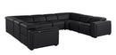 1224 - 8-Piece U-Shaped Sectional Sofa In With 4 Power Recliners & Power Headrests