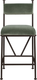 Monarch - Velvet Counter Stool (Set of 2)