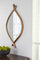 Bartner - Accent Mirror - Antique Gold Finish