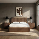 Astrid - Solid Wood And Oak Veneer Bed (3 Boxes)