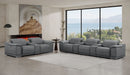 2679 - Power Reclining Sofa And Loveseat In Genuine Leather (5 Recliners With Power Headrests & 3 Consoles)