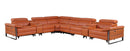 1246 - 8-Piece L-Shaped Modular Power Reclining Sectional With 4 Power Recliners And Power Headrests