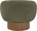 Avella - Interwoven Fabric Swivel Accent Chair