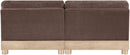 Turin - Chenille Fabric Upholstered Modular Sectional - Brown