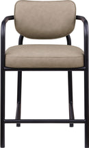 Serava - Vegan Leather Upholstered Bar Stool