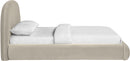 Celine - Upholstered Bed - Cream