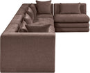 Stellar - 5 Piece Upholstered Modular Sectional