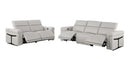1126 - 5-Piece Modular Power Reclining Sofa And Loveseat Set In With 4 Power Recliners & Power Headrests