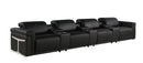 1126 - 7-Piece Modular Power Reclining Sofa In With 4 Power Recliners & Power Headrests