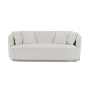 Odette - Sofa With 4 Pillows - Beige Chenille