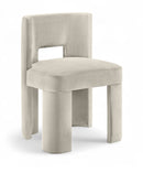 Zuno - Velvet Performance Fabric Upholstered Dining Chair (Set of 2)