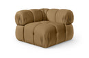 Orin - Velvet Performance Fabric Upholstered Modular Corner Chair