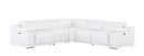 2679 - 5-Piece L-Shaped Power Reclining Sectional In Genuine Leather (3 Recliners)