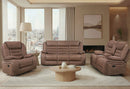 U2250 - Reclining Sofa / Console Reclining Loveseat - Brown
