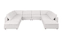 1100 - 10-Piece U-Shaped Sectional In Italian Fabric