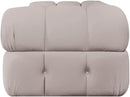 Orin - Velvet Performance Fabric Upholstered 2 Piece Modular Sofa (2 Corner Chairs)