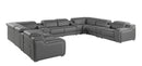 1116 - 12-Piece U-Shaped Sectional Sofa In With 4 Power Recliners & Power Headrests