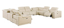 9762 - 12-Piece U Shaped Sectional Sofa With 4 Power Recliners