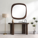 Dana - Accent Mirror - Dark Walnut