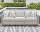Seton Creek - Sofa With Cushion - Gray