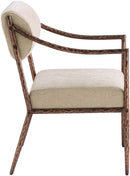 Bastille - Upholstered Dining Arm Chair (Set of 2) - Bronze Frame
