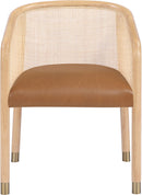 Sylvan - Vegan Leather Dining Chair (Set of 2) - Natural Frame