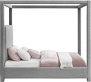 Eden - Boucle Fabric Upholstered Bed