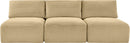 Shaggy - 3 Seat Modular Armless Sofa