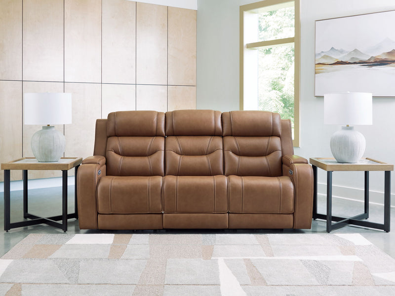 Knightington - Power Reclining Sofa With Audio Seating