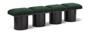 Pavilion - 4 Piece Modular Bench With Black Base