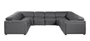 1224 - 8-Piece U-Shaped Sectional Sofa In With 4 Power Recliners & Power Headrests