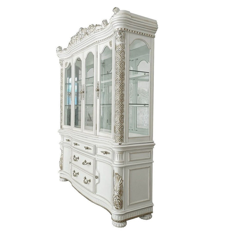 Vendome - Buffet & Hutch - Antique Pearl
